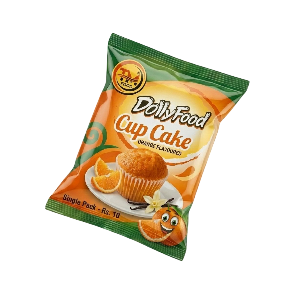Dolly Cup Cake - Orange Flavour