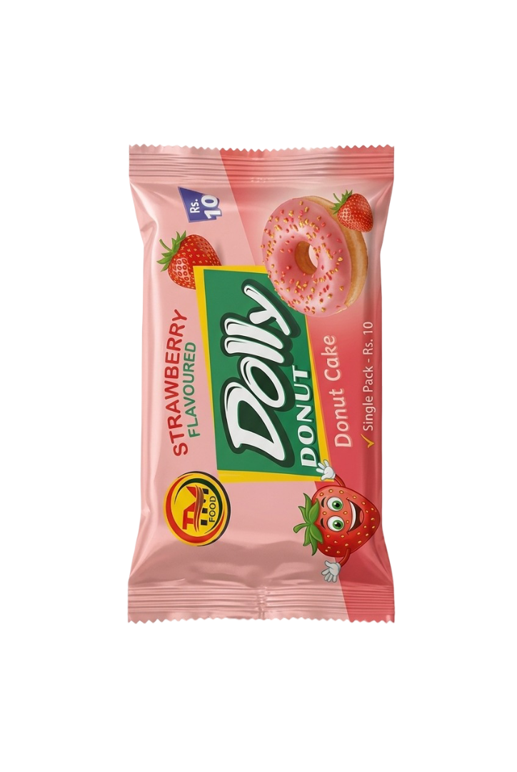 Dolly Donut Cake - Strawberry Flavour